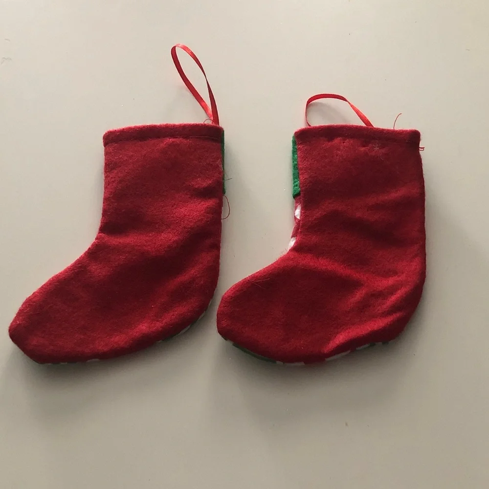 🛍️ Personalized Mini Christmas Stockings Set